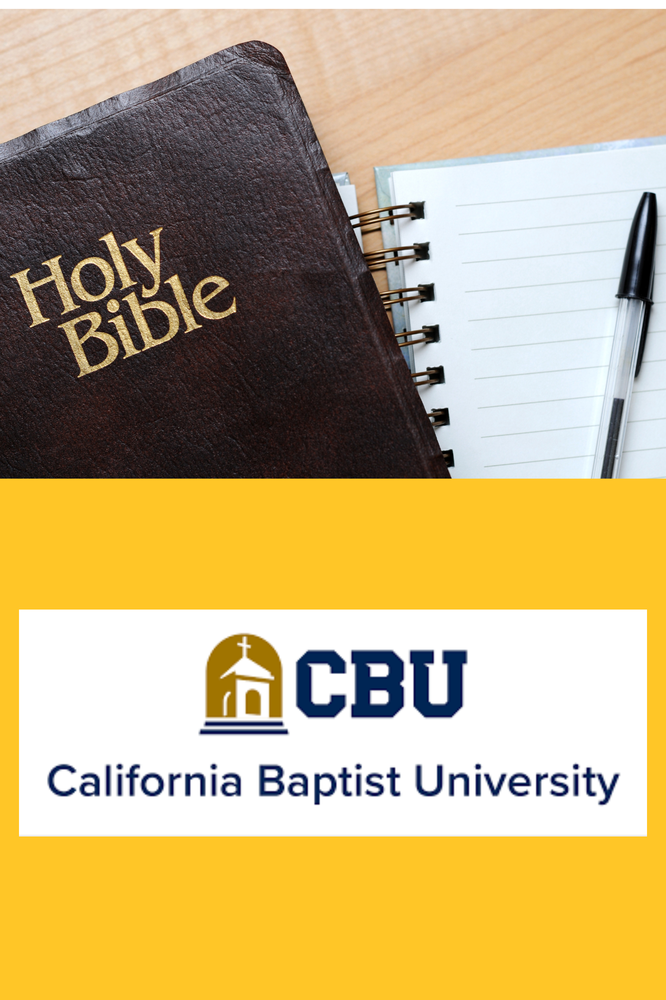 CST 100 Overview of the Bible